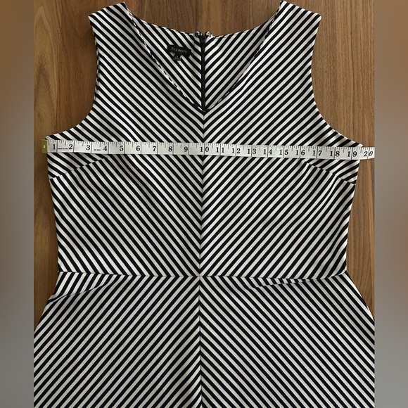 Talbot Sleeveless Dress with Stripes - Picture 4 of 7